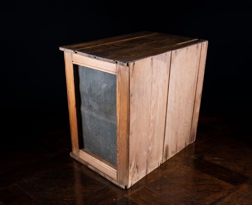 19TH CENTURY PINE FOOD SAFE - ADDITIONAL PHOTO 7