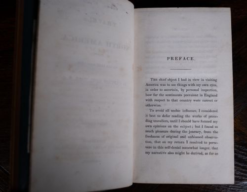 1830 TRAVELS IN NORTH AMERICA BY CAPTAIN BASIL HALL WITH IRISH HISTORY INTEREST BOOK SET - ADDITIONAL PHOTO 7