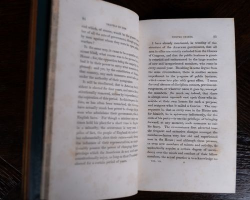 1830 TRAVELS IN NORTH AMERICA BY CAPTAIN BASIL HALL WITH IRISH HISTORY INTEREST BOOK SET - ADDITIONAL PHOTO 12