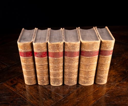 SAMUEL MAUNDER'S TREASURY OF SIX VOLUME BOOK SET 1870 - ADDITIONAL PHOTO 1