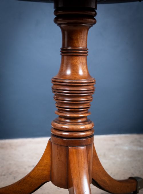 REGENCY MAHOGANY BRASS MOUNTED DUMB WAITER C1820 - ADDITIONAL PHOTO 10