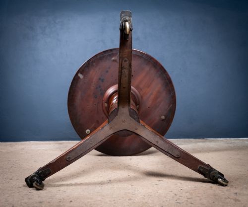 REGENCY MAHOGANY BRASS MOUNTED DUMB WAITER C1820 - ADDITIONAL PHOTO 16