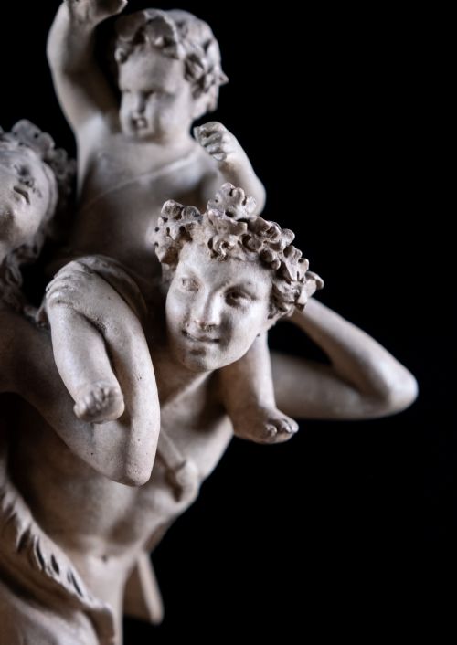 19TH CENTURY PLASTER COMPOSITION AFTER CLAUDE MICHAEL CLODION - ADDITIONAL PHOTO 2