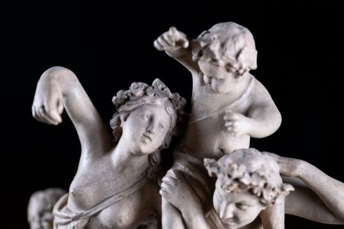19TH CENTURY PLASTER COMPOSITION AFTER CLAUDE MICHAEL CLODION - ADDITIONAL PHOTO 3