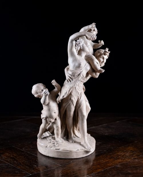 19TH CENTURY PLASTER COMPOSITION AFTER CLAUDE MICHAEL CLODION - ADDITIONAL PHOTO 8