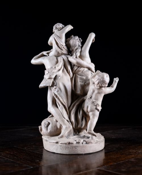 19TH CENTURY PLASTER COMPOSITION AFTER CLAUDE MICHAEL CLODION - ADDITIONAL PHOTO 9