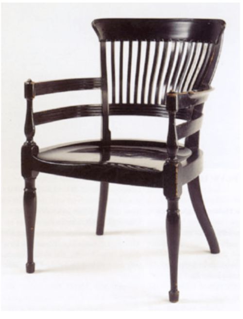 PAIR OF MAHOGANY ARM CHAIRS IN MANNER OF E W GODWIN 183364 - ADDITIONAL PHOTO 17