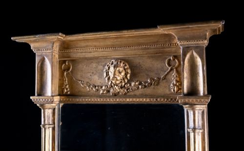 REGENCY GILTWOOD PIER MIRROR WITH LION MASK - ADDITIONAL PHOTO 2