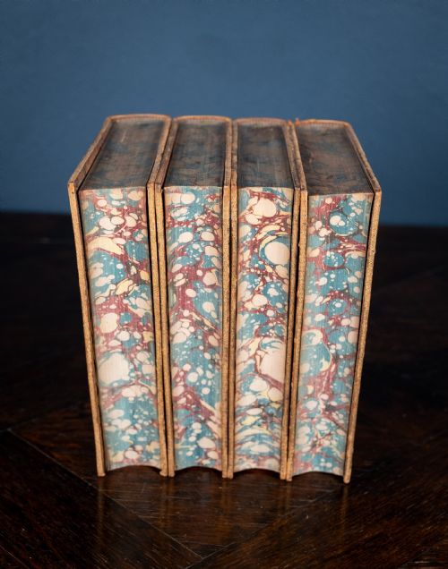 1881 THE WORKS OF WILLIAM SHAKESPEARE IN FOUR VOLUMES BOOK SET - ADDITIONAL PHOTO 3
