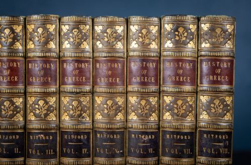1838 THE HISTORY OF GREECE BY WILLIAM MITFORD COMPLETE IN 8 VOLS BOOK SET - ADDITIONAL PHOTO 3