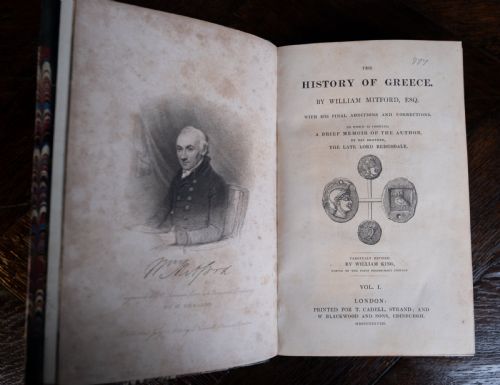 1838 THE HISTORY OF GREECE BY WILLIAM MITFORD COMPLETE IN 8 VOLS BOOK SET - ADDITIONAL PHOTO 9
