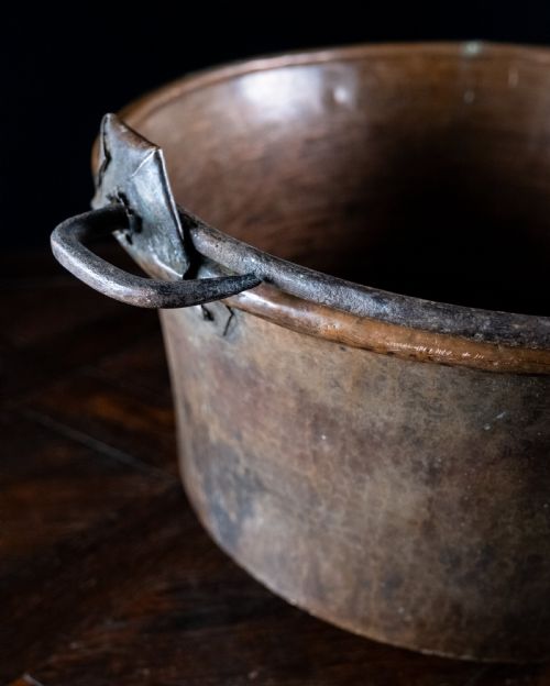 LARGE 19TH CENTURY COPPER POT - ADDITIONAL PHOTO 5