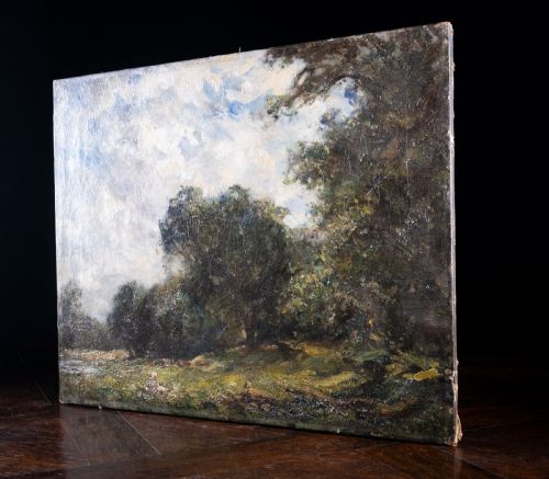 FRANK SPENLOVESPENLOVE SCOTTISH 18641933 SUMMER MEADOW OIL ON CANVAS - ADDITIONAL PHOTO 2