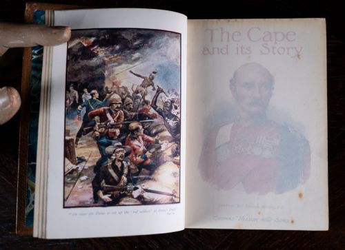 C1902 THE CAPE AND ITS STORY BY MARY DOUGLAS LEATHER BOUND BOOK - ADDITIONAL PHOTO 8