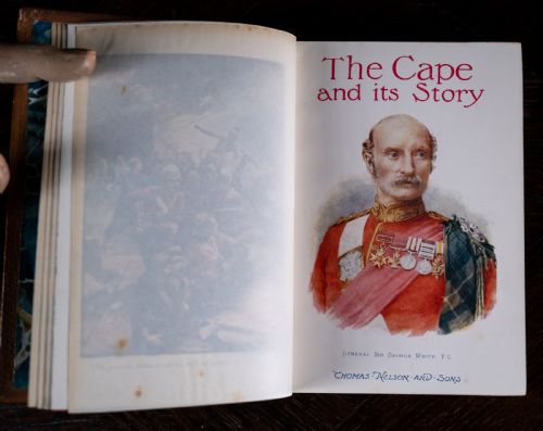 C1902 THE CAPE AND ITS STORY BY MARY DOUGLAS LEATHER BOUND BOOK - ADDITIONAL PHOTO 9