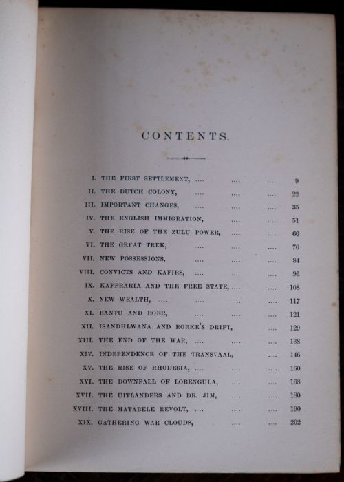C1902 THE CAPE AND ITS STORY BY MARY DOUGLAS LEATHER BOUND BOOK - ADDITIONAL PHOTO 10