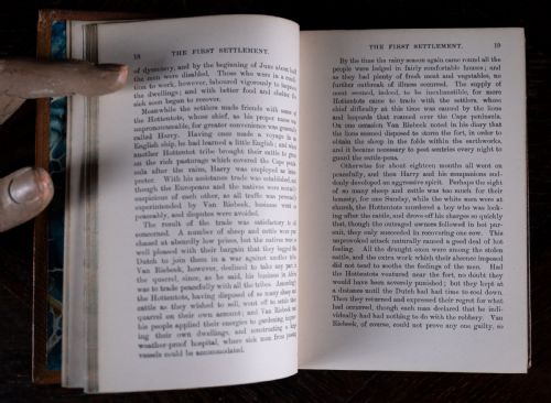 C1902 THE CAPE AND ITS STORY BY MARY DOUGLAS LEATHER BOUND BOOK - ADDITIONAL PHOTO 11