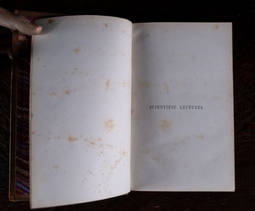1879 SCIENTIFIC LECTURES BY SIR JOHN LUBBOCK - ADDITIONAL PHOTO 3