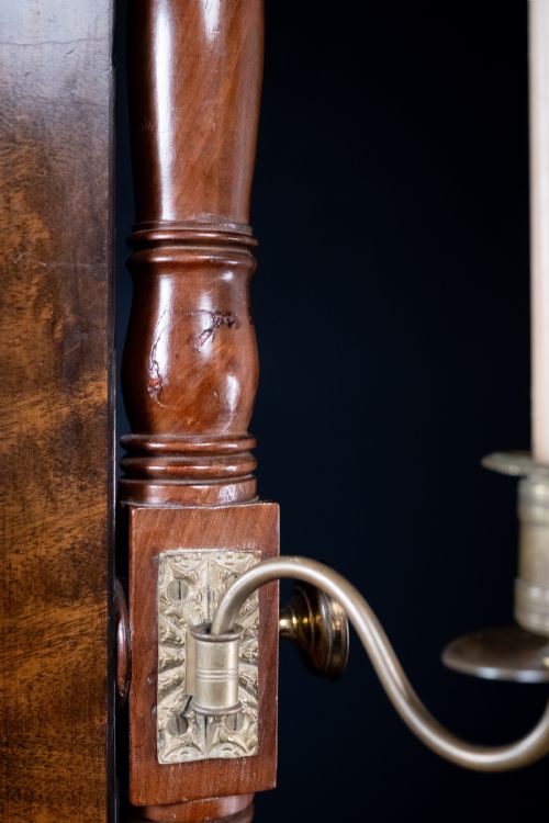19TH CENTURY MAHOGANY CHEVAL MIRROR - ADDITIONAL PHOTO 10