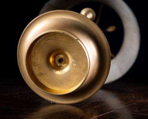 FRENCH GILT BRASS BOUILLOTTE CANDLE LAMP - ADDITIONAL PHOTO 3
