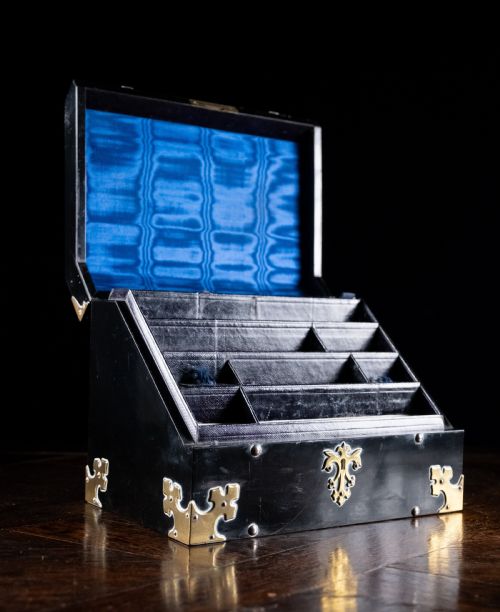 COROMANDEL STATIONARY BOX BY W LEUCHARS LONDON C1860 - ADDITIONAL PHOTO 1