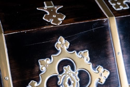 COROMANDEL STATIONARY BOX BY W LEUCHARS LONDON C1860 - ADDITIONAL PHOTO 13