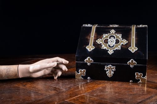 COROMANDEL STATIONARY BOX BY W LEUCHARS LONDON C1860 - ADDITIONAL PHOTO 17