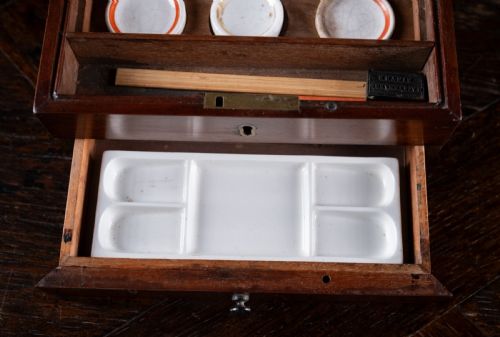 ARTIST'S WATERCOLOUR PAINT BOX BY GEORGE ROWNEY CO C185462 - ADDITIONAL PHOTO 3