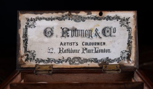 ARTIST'S WATERCOLOUR PAINT BOX BY GEORGE ROWNEY CO C185462 - ADDITIONAL PHOTO 5
