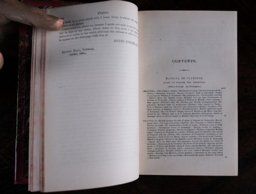 1872 QUEENS OF ENGLAND BY AGNES STRICKLAND SIX VOLUME BOOK SET - ADDITIONAL PHOTO 11