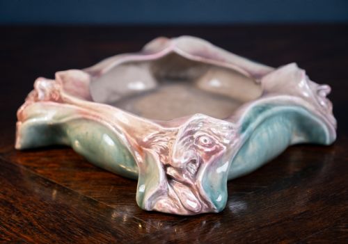 'A CHRISTMAS CAROL' CENTRE BOWL BY MEINHOLD BROTHERS C1890S - ADDITIONAL PHOTO 2