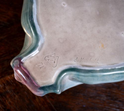 'A CHRISTMAS CAROL' CENTRE BOWL BY MEINHOLD BROTHERS C1890S - ADDITIONAL PHOTO 13