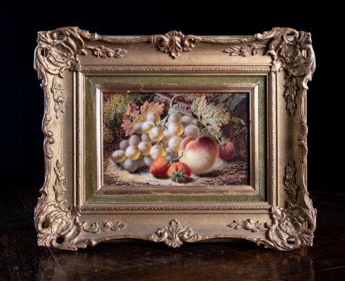 OLIVER CLARE 18531927 PAIR OF STILL LIFE OIL PAINTINGS DATED 1916 - ADDITIONAL PHOTO 2