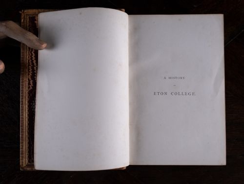 1877 A HISTORY OF ETON COLLEGE 14401875 BY H C MAXWELL LYTE BOOK - ADDITIONAL PHOTO 6