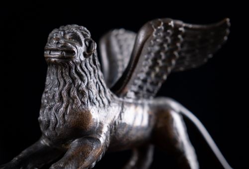 GRAND TOUR BRONZE LION OF SAINT MARK - ADDITIONAL PHOTO 6