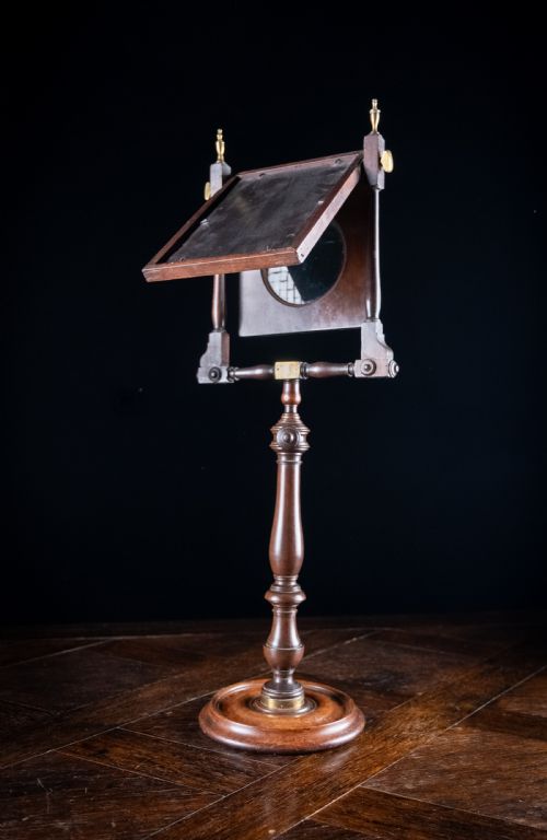 LARGE GEORGIAN MAHOGANY ZOGRASCOPE - ADDITIONAL PHOTO 11