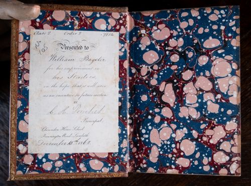 1862 REMARKABLE MEN BY M S COCKAYNE LEATHER BOUND BOOK - ADDITIONAL PHOTO 5