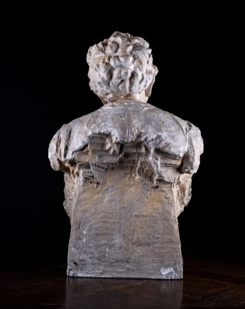 GUSTAVE VAN DEN MEERSCHE 18911970 'THE BLIND' DATED 1915 PLASTER SCULPTURE - ADDITIONAL PHOTO 8