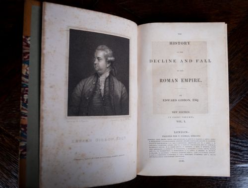 1838 DECLINE AND FALL OF THE ROMAN EMPIRE BY EDWARD GIBBON 8 VOLS BOOK SET - ADDITIONAL PHOTO 6