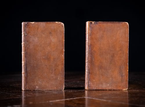 1773 THE MAN OF THE WORLD BY HENRY MACKENZIE 2 VOLUME BOOK SET - ADDITIONAL PHOTO 2
