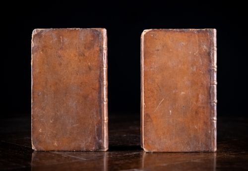 1773 THE MAN OF THE WORLD BY HENRY MACKENZIE 2 VOLUME BOOK SET - ADDITIONAL PHOTO 3