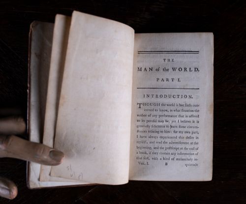 1773 THE MAN OF THE WORLD BY HENRY MACKENZIE 2 VOLUME BOOK SET - ADDITIONAL PHOTO 8