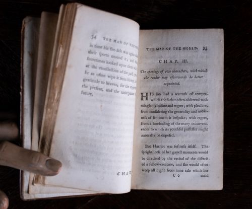 1773 THE MAN OF THE WORLD BY HENRY MACKENZIE 2 VOLUME BOOK SET - ADDITIONAL PHOTO 9