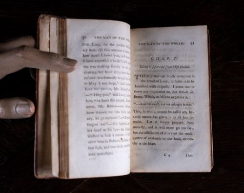 1773 THE MAN OF THE WORLD BY HENRY MACKENZIE 2 VOLUME BOOK SET - ADDITIONAL PHOTO 13