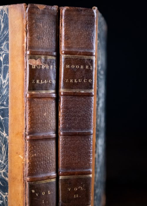 1789 ZELUCO VARIOUS VIEWS OF HUMAN NATURE BY JOHN MOORE FIRST EDITION BOOK SET - ADDITIONAL PHOTO 1