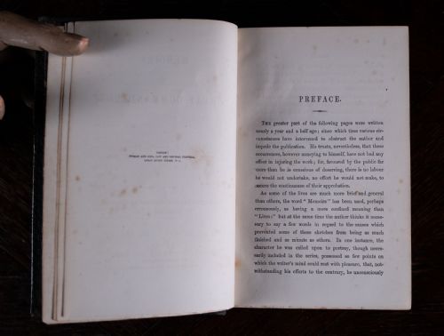 MEMOIRS OF GREAT COMMANDERS BY GPR JAMES C1870 LEATHER BOOK - ADDITIONAL PHOTO 8