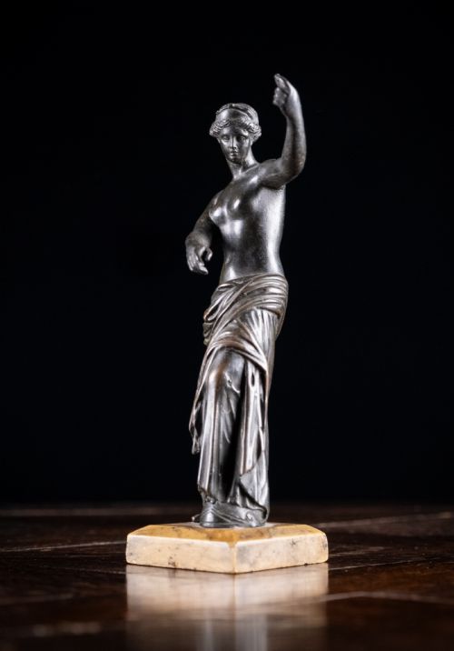 19TH CENTURY BRONZE VENUS OF CAPUA - ADDITIONAL PHOTO 2