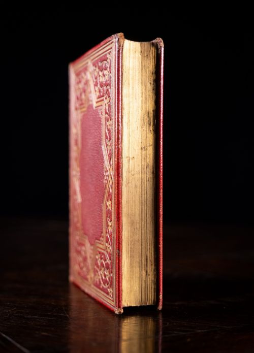 1852 THE FLOWER GARDEN THE HONEY BEE MUSIC BY THOMAS JAMES LEATHER BOUND BOOK - ADDITIONAL PHOTO 4