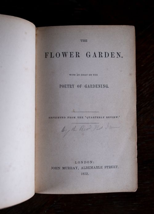 1852 THE FLOWER GARDEN THE HONEY BEE MUSIC BY THOMAS JAMES LEATHER BOUND BOOK - ADDITIONAL PHOTO 7