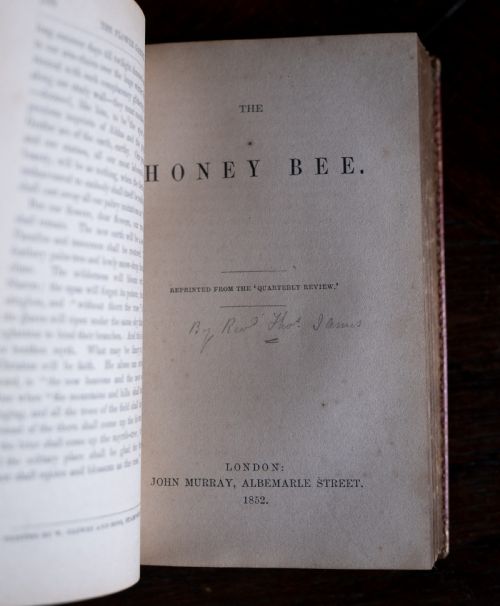 1852 THE FLOWER GARDEN THE HONEY BEE MUSIC BY THOMAS JAMES LEATHER BOUND BOOK - ADDITIONAL PHOTO 9